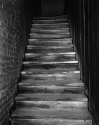 STAIRS I.O.O.F. HALL, BODIE 2003